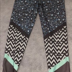 multi print leggings